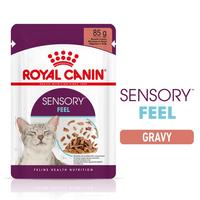 Gambar Royal Canin Sensory Feel Gravy (85g x 12) Wet Makanan Kucing Dewasa - Feline Health Nutrition dari Royal Canin Indonesia Kota Administrasi Jakarta Timur 2 Tokopedia