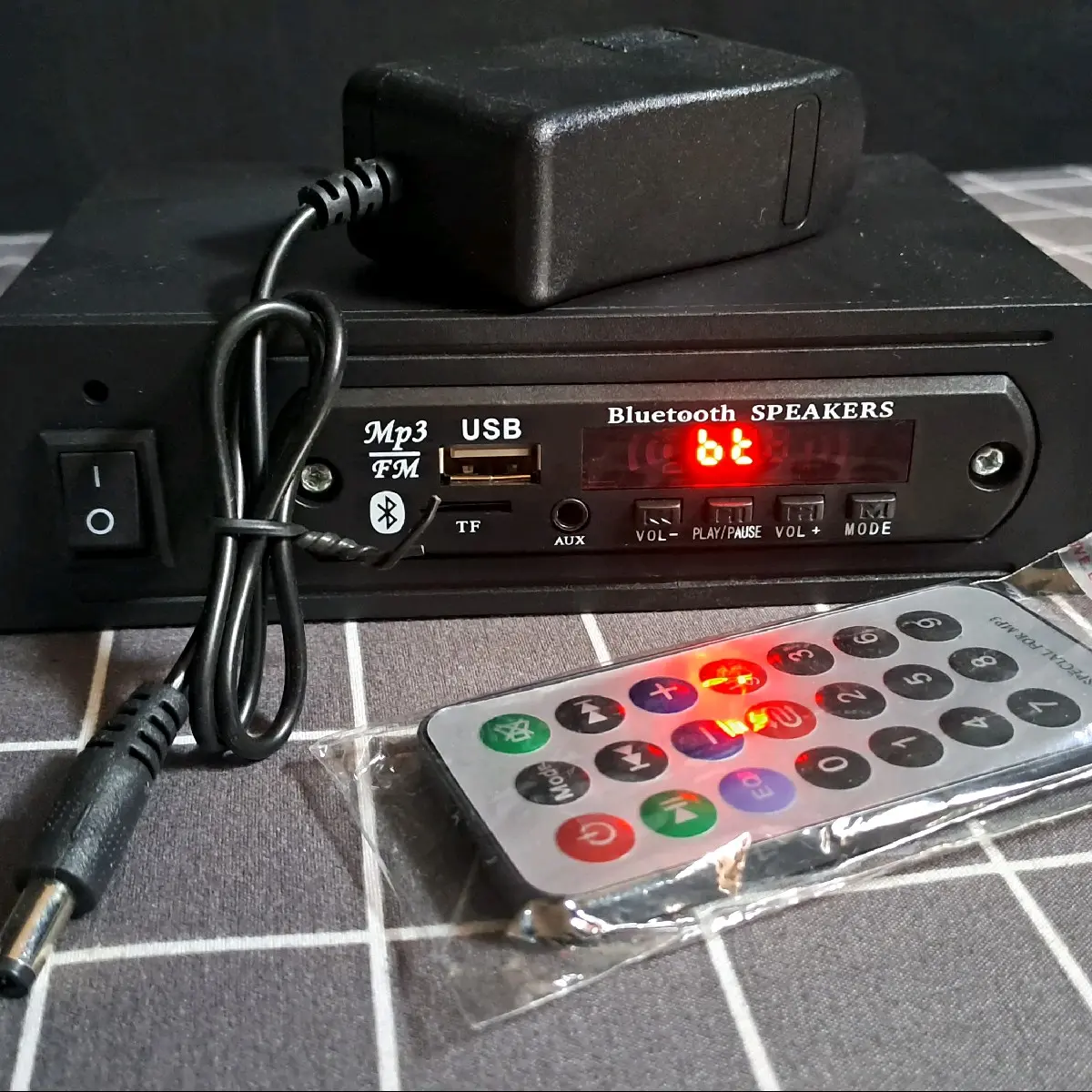 Modul MP3 Bluetooth siap pakai bonus adaptor 12b Remot Radio