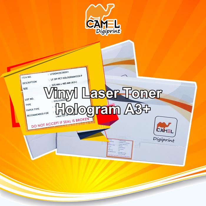 Jual CAMEL Digiprint Sticker Vinyl Hologram Pelangi Rainbow Holographic ...