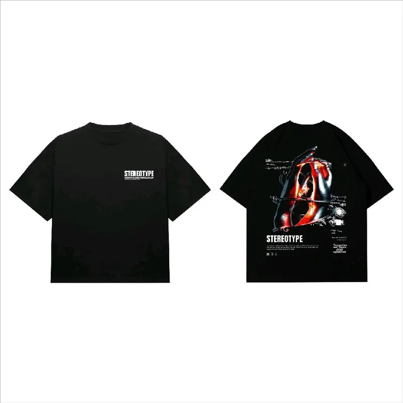 T-shirt BLACK infsupplyco // kaos hitam premium // kaos distro // kaos premium 2