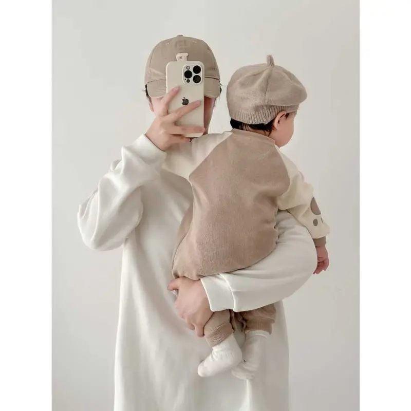 Babylovanta Jumper Bayi Laki Laki Dan Perempuan Lengan Panjang Motif Ear Bear Usia 3-18 Bulan 1