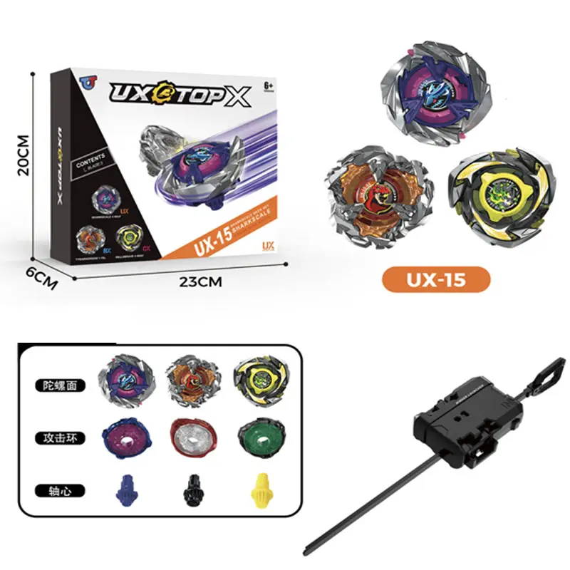 BeyBlade X BX UX-01 Bey Blade X Complete Set BX00-01 Dran Sword UX