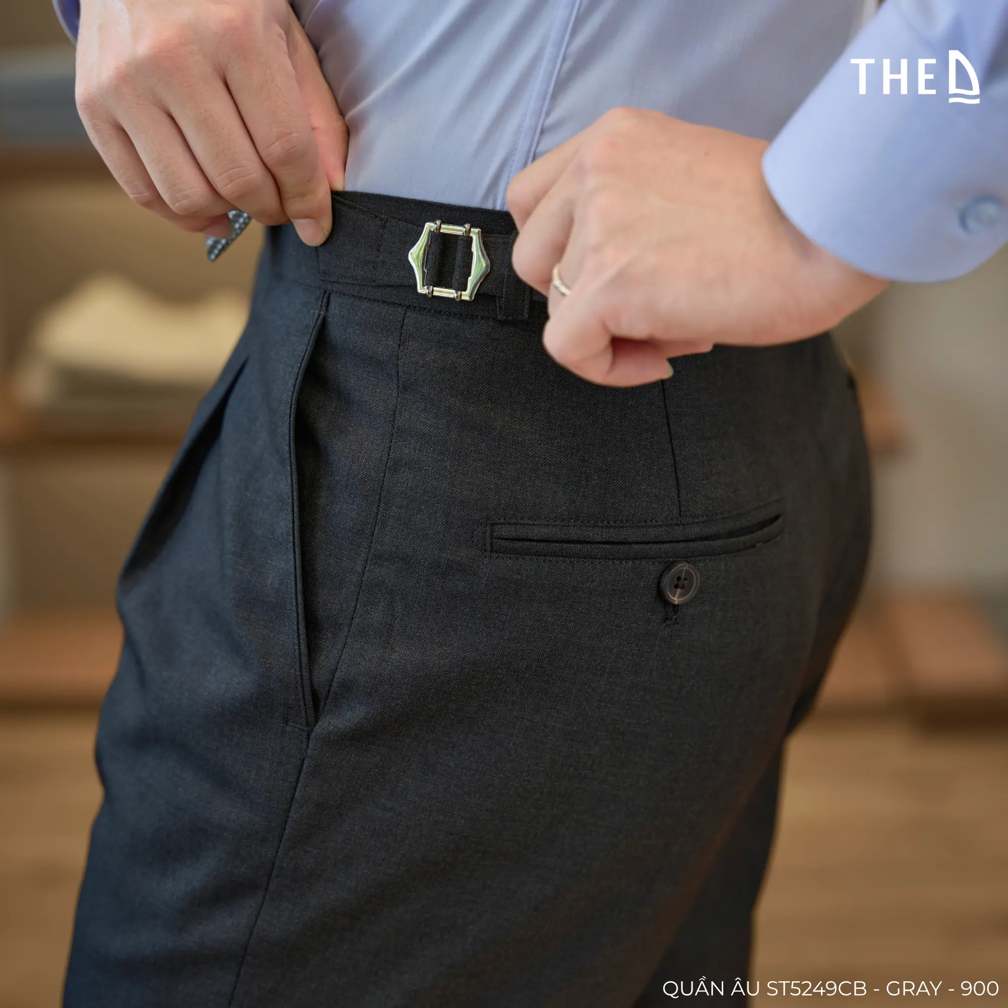 QUẦN ÂU SIDE TAB THE D, Form Regular fit, Chất liệu: Cotton Polyester Spandex, Quần âu ST5249CB | BigBuy360 - bigbuy360.vn QUẦN ÂU SIDE TAB THE D, Form Regular fit, Chất liệu: Cotton Polyester Spandex, Quần âu ST5249CB | BigBuy360 - bigbuy360.vn