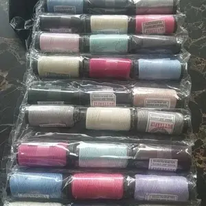 Benang Jahit Anti Putus 1 Lembar ISi 36 Pcs kualitas Sangat Baik Tenunan Menjahit Warna Benang Jahit Termurah Warna warni Benang Jahit putih Benang jahit Hitam