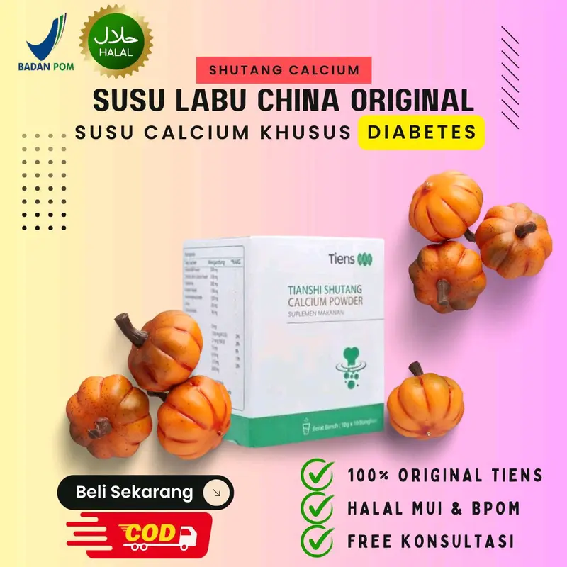 susu labu cina original halal untuk diabetes Milk 0