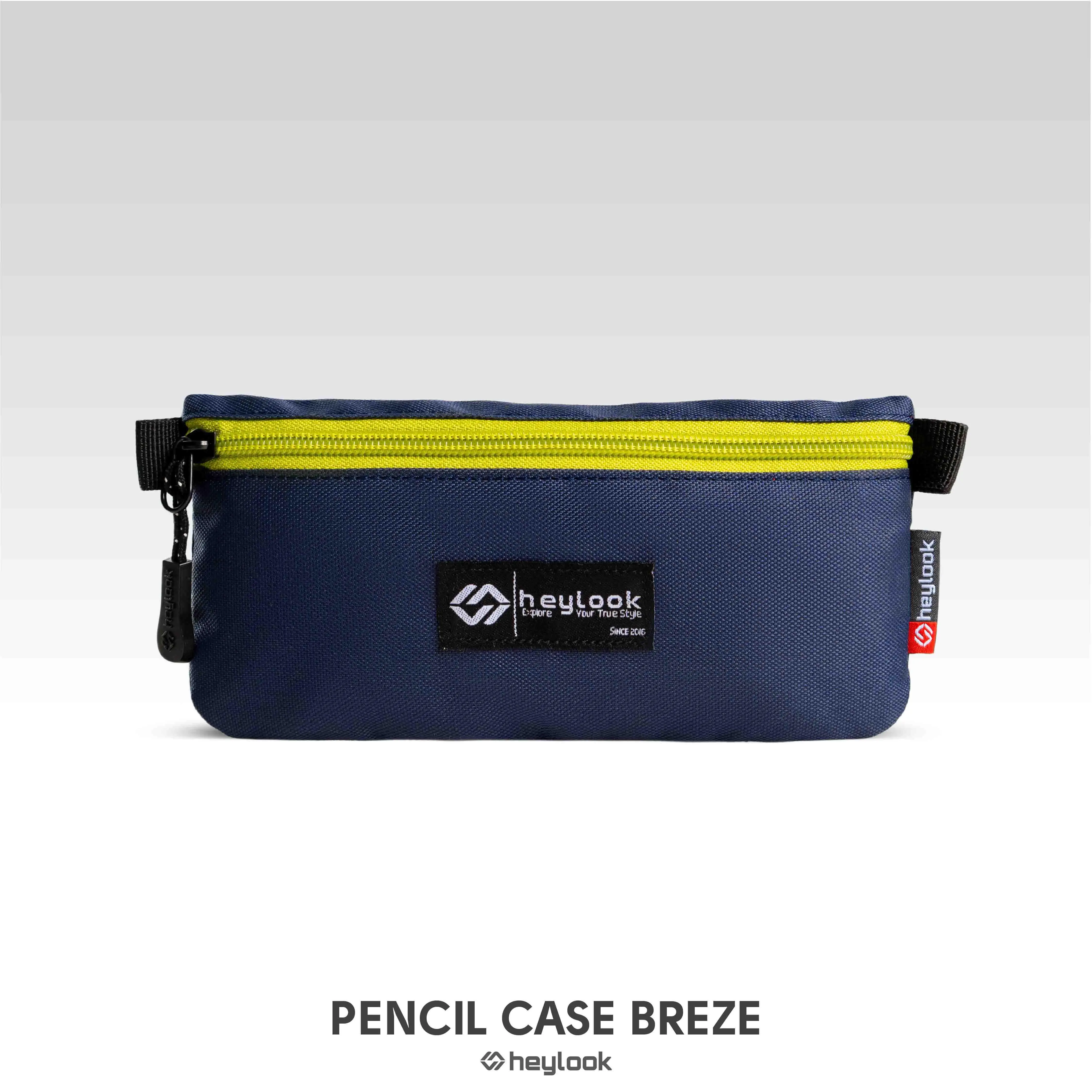 Pouch Kotak Tempat Alat Tulis Pensil Breze Case Kotak Pensil Sekolah Kuliah Kerja Kantor Aestetic