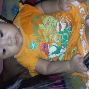 bandana bayi poni bayi ataw wig palsu untuk usia 0-4tahun