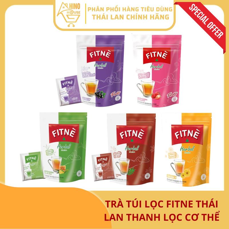 Trà Túi Lọc Fitne Herbal 70g Tea Thái Lan Hỗ Trợ Thanh Lọc - Hinohouse