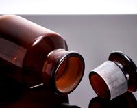 Jual Amber Wide Mouth Graduated Glass Reagent Bottle / Botol Reagen ...