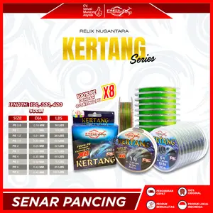 SENAR PE PANCING RELIX NUSANTARA KERTANG X8 (100M-200M-300M-400M-500M)