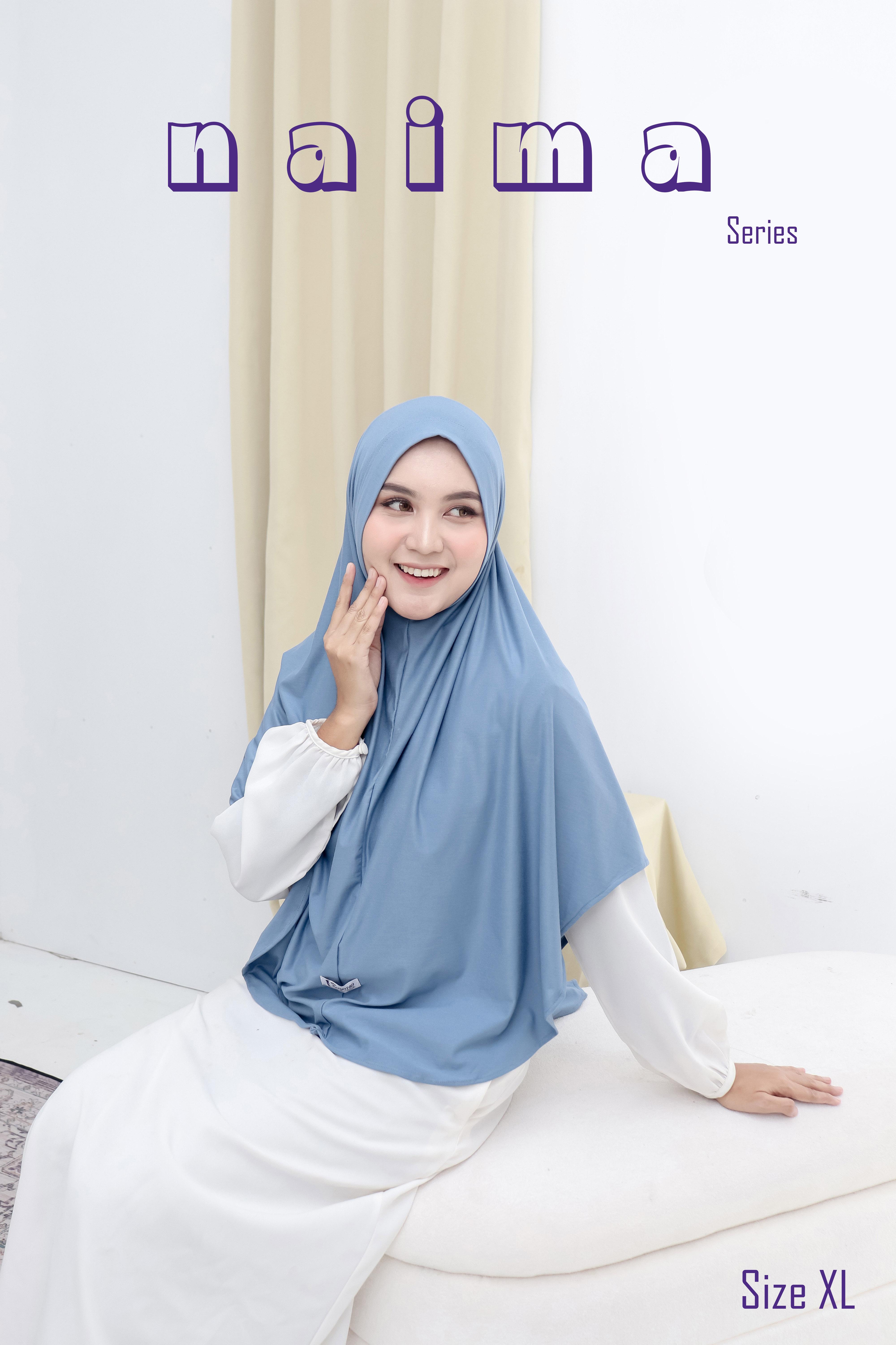 Kesya789 - Hijab Instan Bergo Rayon Size XL - Naima Series