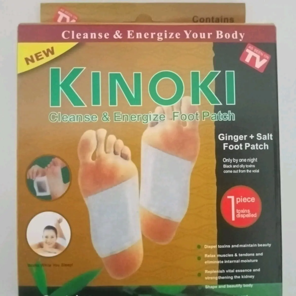 KINOKI CLEANSE DAN DETOK KAKI/ masker atau koyok kaki