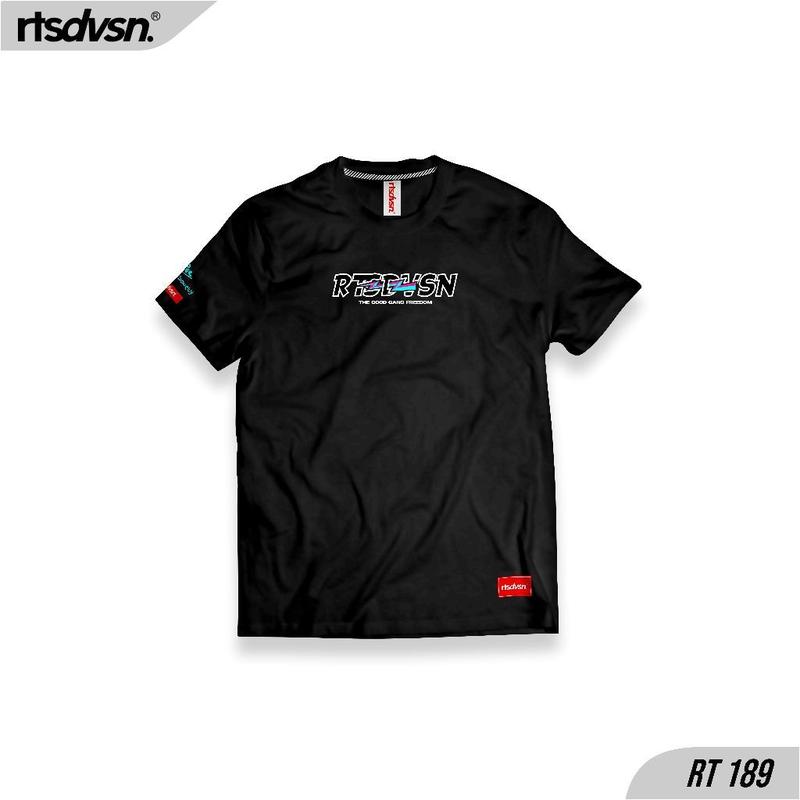 TSHIRT RTSDVSN 189 | LENGAN PENDEK MOTIF BOLT 1