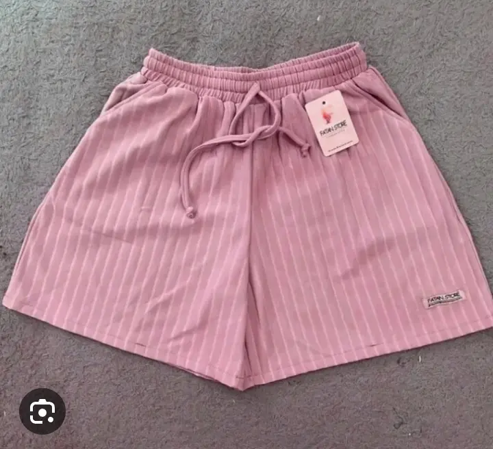 KULOT WANITA CELANA HOTPANTS KNIT HORNET CELANA SANTAI DAN PANTAI JUMBO Nyaman Tebal Shorts Standar 4