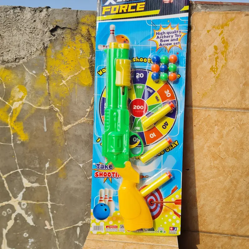 MAINAN TEMBAKAN BALON TARGET -Tembakan BOLA dan KARET XSHOT 2