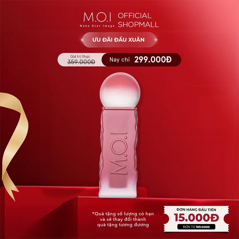  Son tint MOI Cotton Candy - Son Kẹo Nhẹ Như Bông - Matte Lasting Lip Tint 