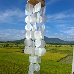 lonceng angin kerang estetik murah, bunyi nyaring bisa COD Gantungan