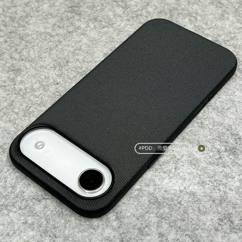 Ốp lưng cho iphone air, chất liệu vải công nghệ với lớp hoàn thiện da, 17promax với hút nam châm tích hợp, 16pro bảo vệ toàn diện chống sốc bằng ốp cứng