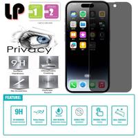 Gambar LP Anti-Spy Tempered Glass iPhone 17 Pro Max - for iPhone 17 ProMax - Anti Gores Layar HP Fit Screen Cover Privacy Black Peep Protector Guard 9H Glossy Tanpa Border List dari Logay Acc Kota Bandung 1 Tokopedia