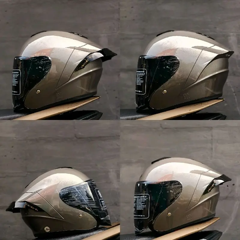 HELM MLA KAIROZ,PAKET GANTENG VENOM FLAT VISOR SLOT INTERCOM SINGLE VISOR 4