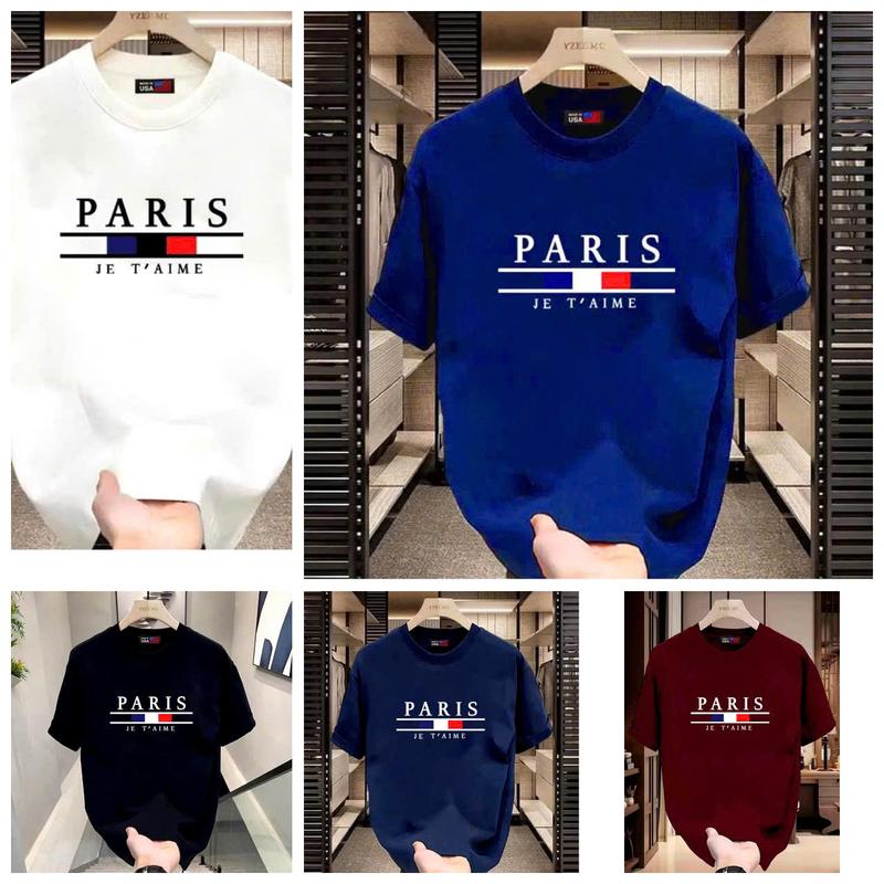 COMBO 5  ÁO  , COMBO 3  ÁO paris thun lạnh  thể thao nam  45kg - 95kg