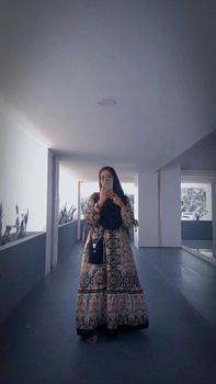 Product Review of Gamis Rayon Set Hijab Jumbo Busui Model Terbaru  gamis Wanita bahan rayon gamis menyusui gamis muslin from -**★ 1