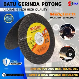batu gurinda gerinda potong besi mata cutting wheel MAXTECH NIPPON RESIBON WD 4 x 1,2 asli Mata Gerinda POTONG 4" WD / Mata Batu Gerinda POTONG WD 4 Inch - Cutting Wheel Grinda Gurinda WD