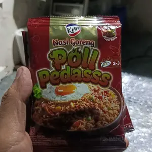 Kobe Bumbu Aduk Nasi Instan Uduk Kuning Rendang Bebek Ayam Kalasan Nasi Goreng Pedas