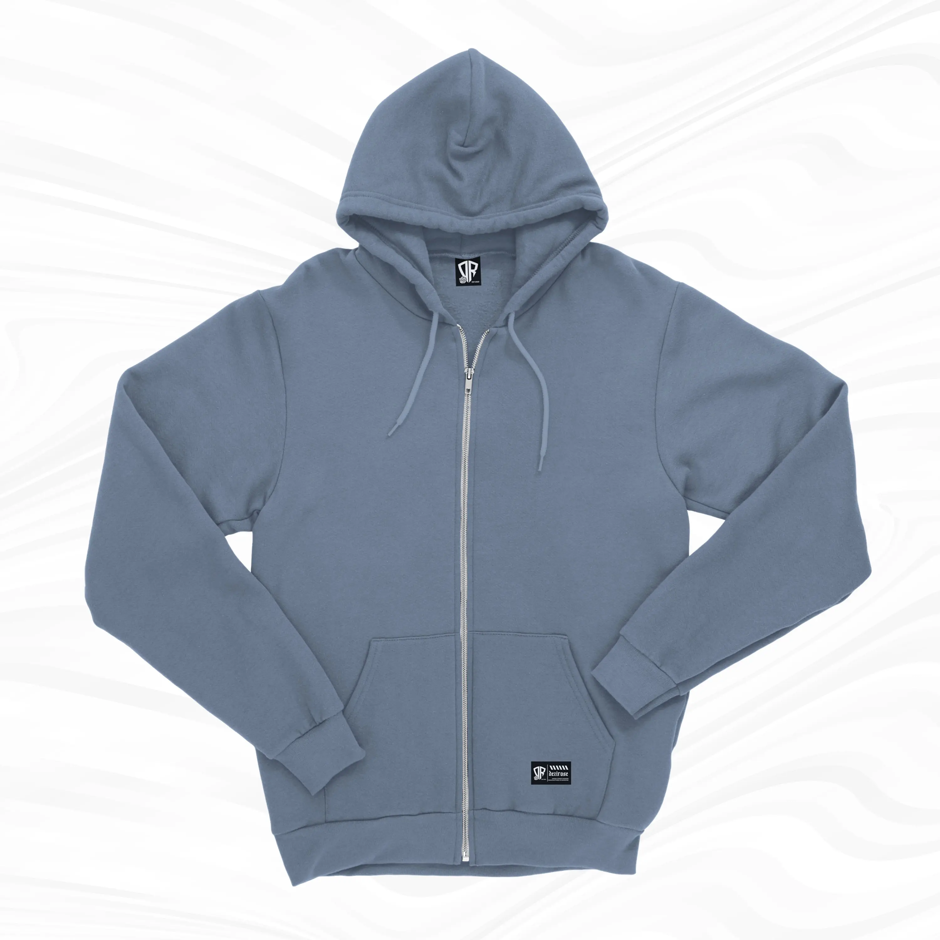 DEZIROSE Jaket Hoodie Zipper Polos Pria Wanita Distro Fleece 280gsm Tebal Premium Size M-XXL Unisex (Available 16 Colour)