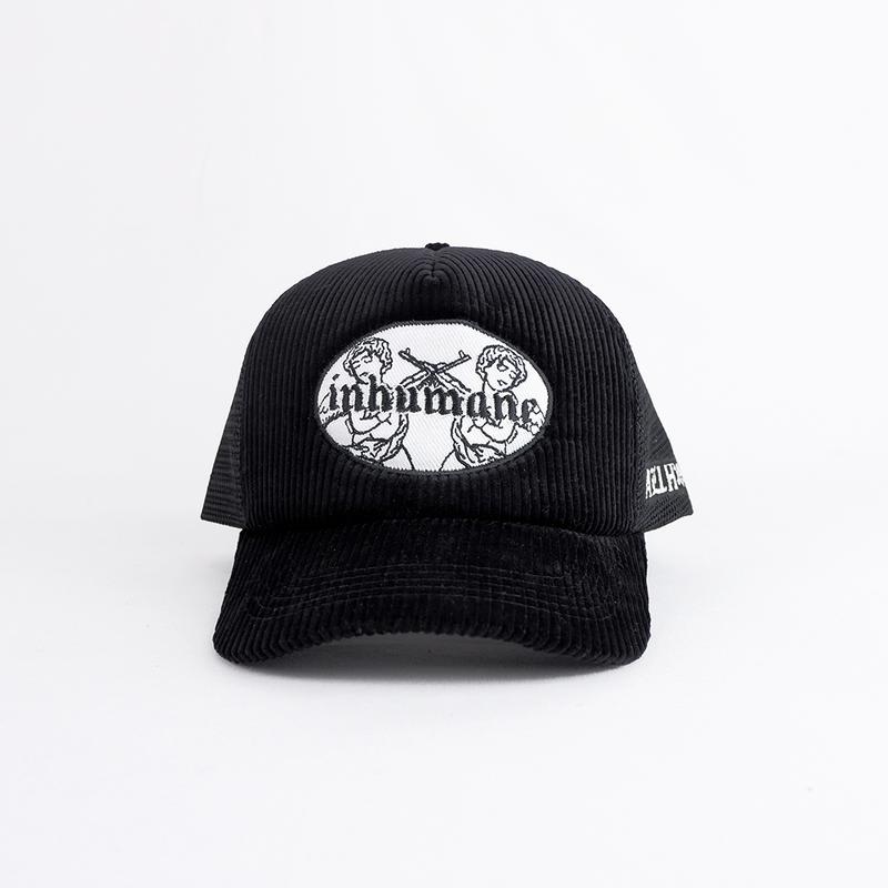 AllHood Topi Trucker Corduroy - INHUMANE   trucker  hats sekena 1