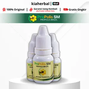 Propolis SM Obat Tetes Sakit Gigi Berlubang Perontok Akar Gigi, Penghilang Sisa Akar, Perawatan Gusi Herbal