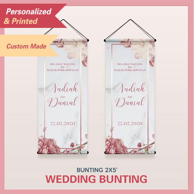 BUNTING KAHWIN DESIGN YANG CANTIK DAN LAWA Office Stationery - TikTok ...