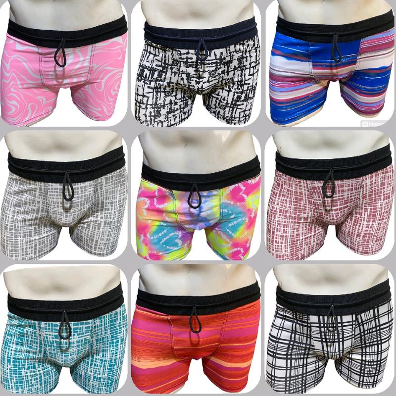 PAKET USAHA 3lsn Celana Dalam Boxer Pria CD BOXER  Kekinian Motif Katun Cowok Remaja Dewasa 1