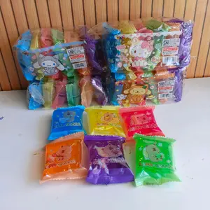 Promo 5 Pac Isi 30 Pcs Slime Pack Crystal Mud Mainan Anak Import 6 Warna untuk Doll