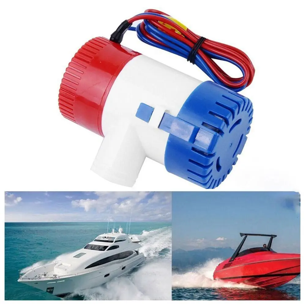 Máy bơm nước chìm, Máy bơm biển đi lại, Điện, 1100GPH, Thích hợp cho thuyền du thuyền, Máy bơm nước