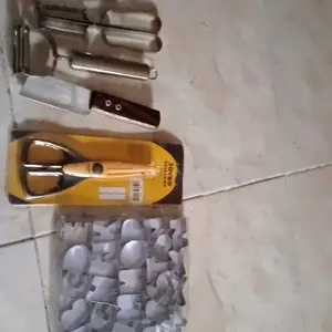 Pisau garnish / pisau ukir buah / pisau carving isi 7 buntung bonus parutan lengkap bonus asahan dan gunting
