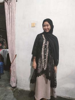 Product Review of Lexia Outer Tunik  Brocade Lace Outer ADA JUMBO LD 120 - 140cm Atasan Wanita | Outer Kondangan |Outer Renda| Outer Brukat | Outer Tile | Outer Organza | Outer Lebaran Pesta from A**. 2