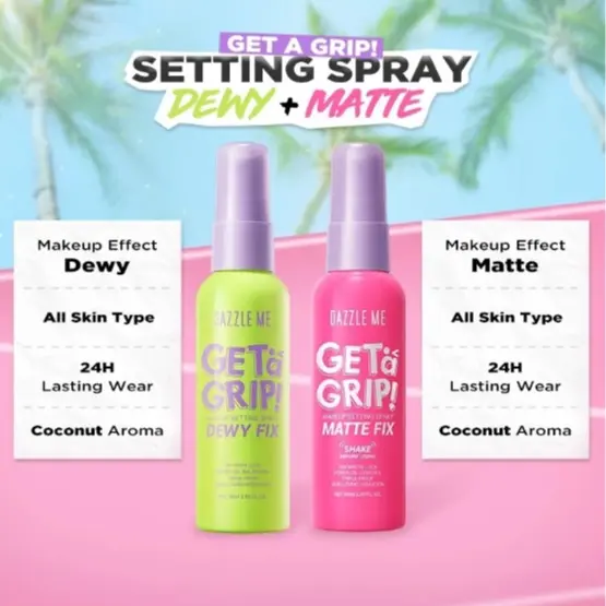1pc dewy fix x 1pc matte fix