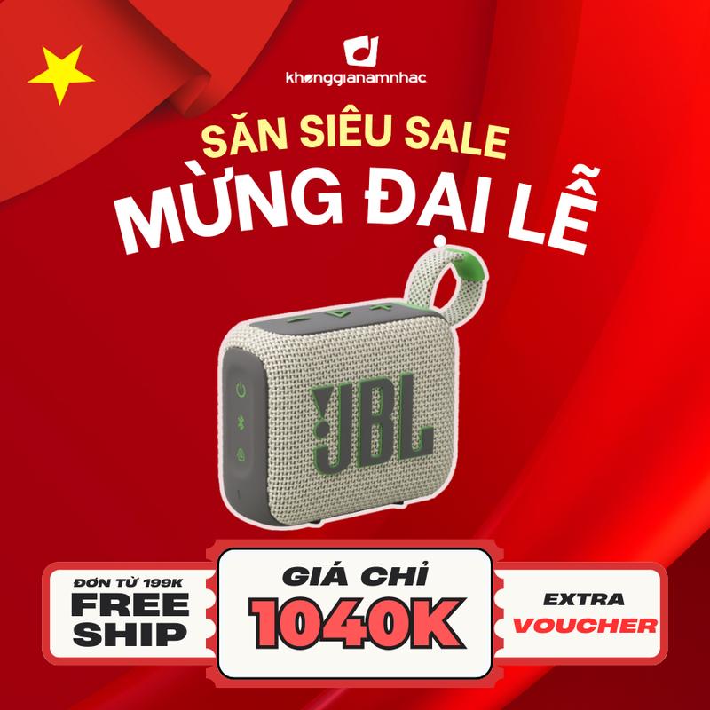 Loa Di Động Bluetooth JBL Go 4- Nghe Nhạc, Củ Loa, Chống nước, Bass căng, Nhỏ gọn