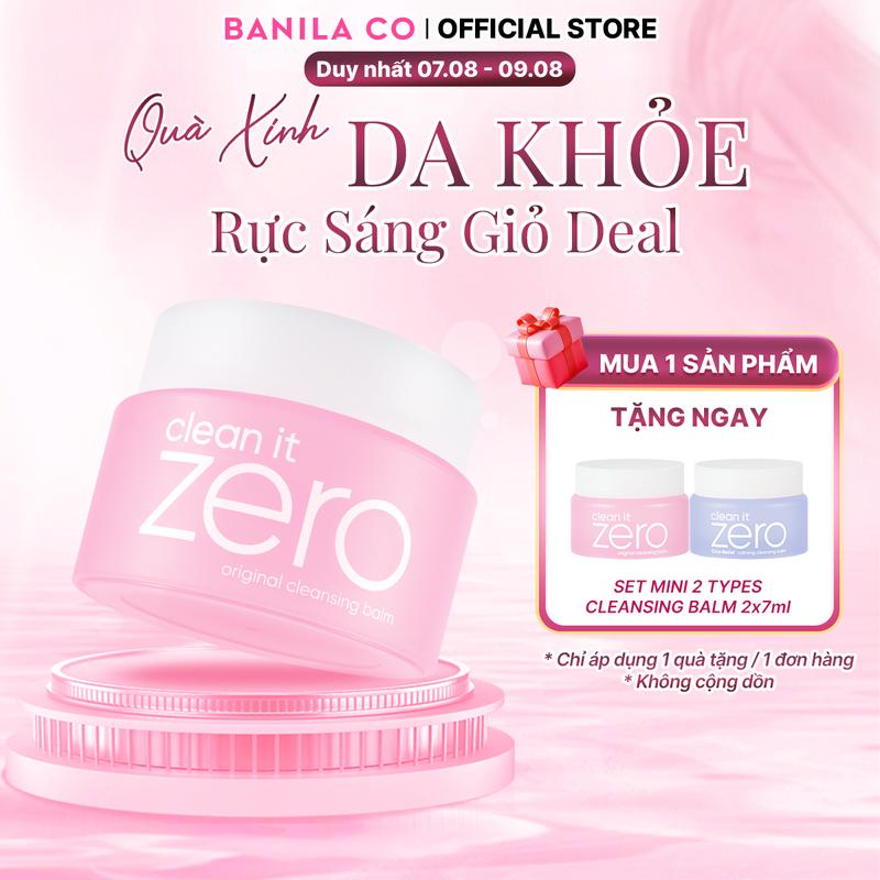 100ml Sáp tẩy trang Banila Co Clean It Zero O​r​i​g​i​n​a​l Cleansing Balm 100ml Phiên Bản Mới - Dành cho mọi loại da