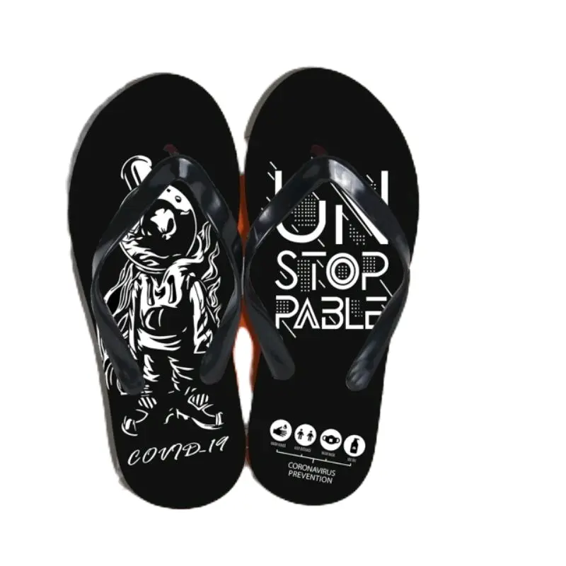 Sandal Pria Distro Bahan Spon / Sandal Jepit Pria Fashion Sendal