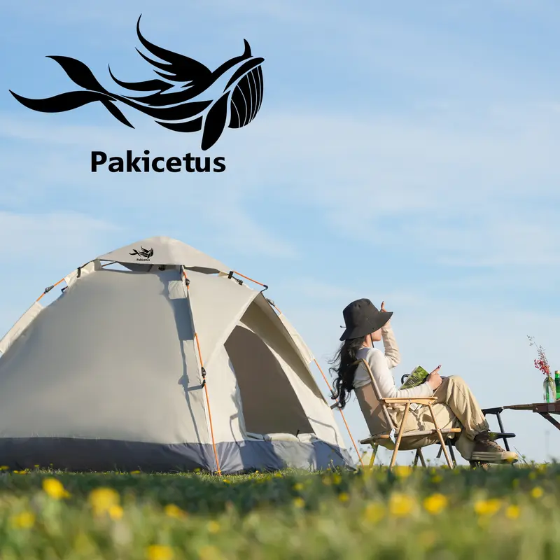 Pakicetus インフレータブルキャンプテント 4-8人用超速設営 空気注入