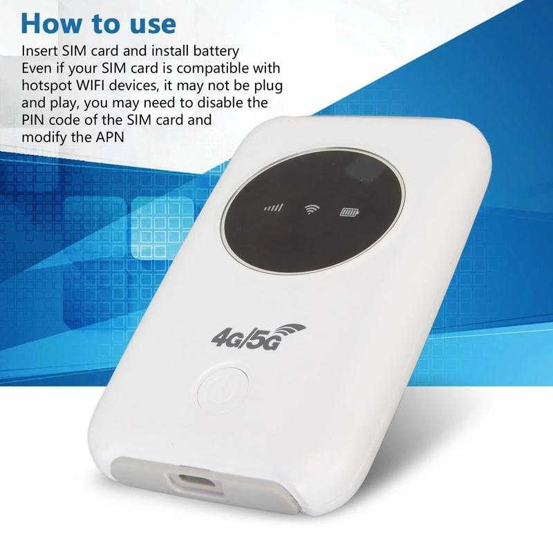 Product Introduction of Bộ định tuyến WiFi, H808 +, 150Mbps, 4G LTE, Bộ định tuyến Wifi bỏ túi Cầm Tay Điểm phát sóng di động, Modem không dây, Mở Khóa, Có Khe Cắm Thẻ Sim, Có Sẵn để sao chép, Hàng Có Sẵn để Thanh Toán Khi Nhận Hàng, [Thanh Toán Khi Nhận Hàng] 15
