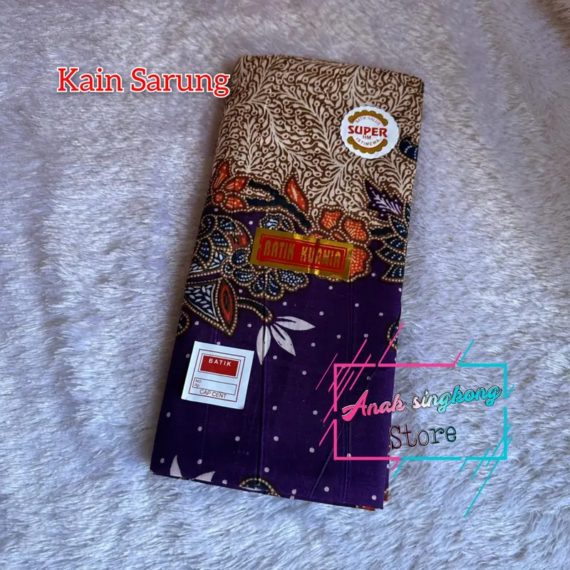 PAKET HEMAT 5 pcs sarung persalinan sarung batik kurnia pakaian tradisional 2