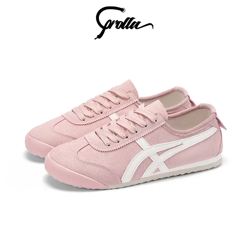 COROLLA Sepatu Olahraga Wanita Tiger-66 Sepatu Casual Sport Shoes Sneakers Viral Sepatu Kerja Main Outdoor Onitsuka BlackCoklat Merah Biru Putih Hitam 2