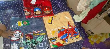 Product Review of Unikidz 05 | 3 Setelan Anak Laki-Laki dari Bahan Cotton Combed dengan Motif dan Warna Acak - Fashion, Baju from I**a A** 2