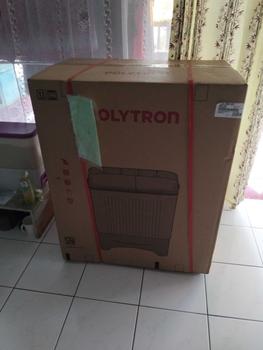 Product Review of POLYTRON Mesin Cuci 2 Tabung Giant Series 7 KG PWM 7073B from P** 0