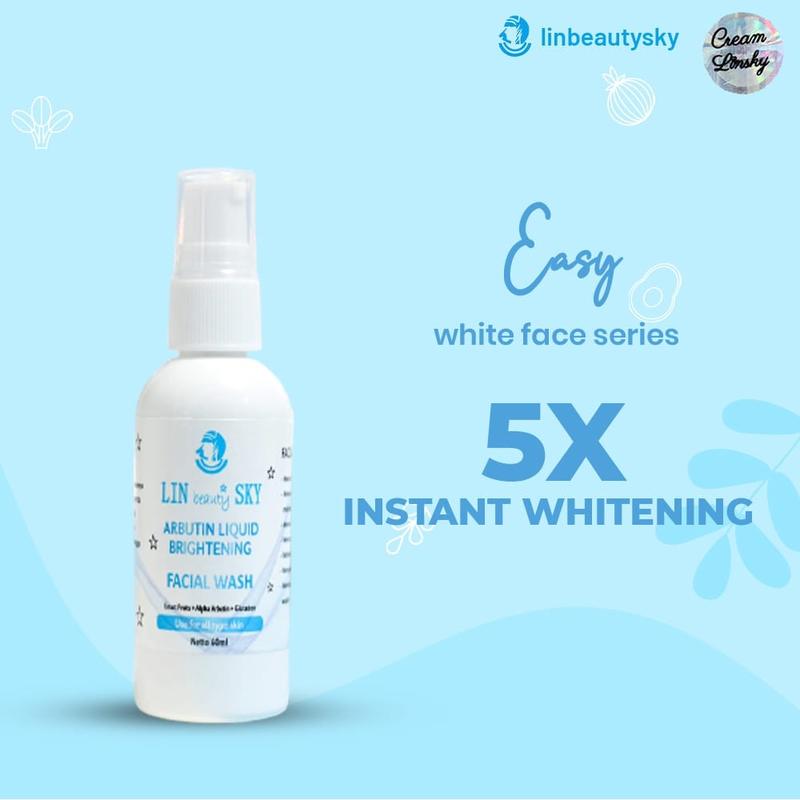CREAM LINS BEAUTY SKY ORIGINAL / MEMUTIHKAN WAJAH/ MENGATASI WAJAH BERJERAWAT Pencerah 5