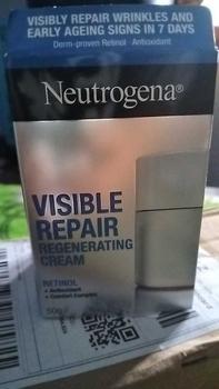 Product Review of NEUTROGENA Visible Repair Regenerating Cream 50g -  Facial Moisturizer - Skincare Retinol Anti Aging from A**a 1