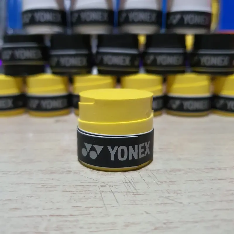 Grip Karet Raket Badminton Yonex AC 102 EX / AC102EX - SUPER GRAP TAPE - 100% Original YONEX - YELLOW 7